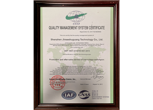 Certification of three management systems